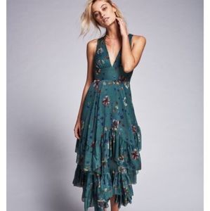 Free People floral print dress